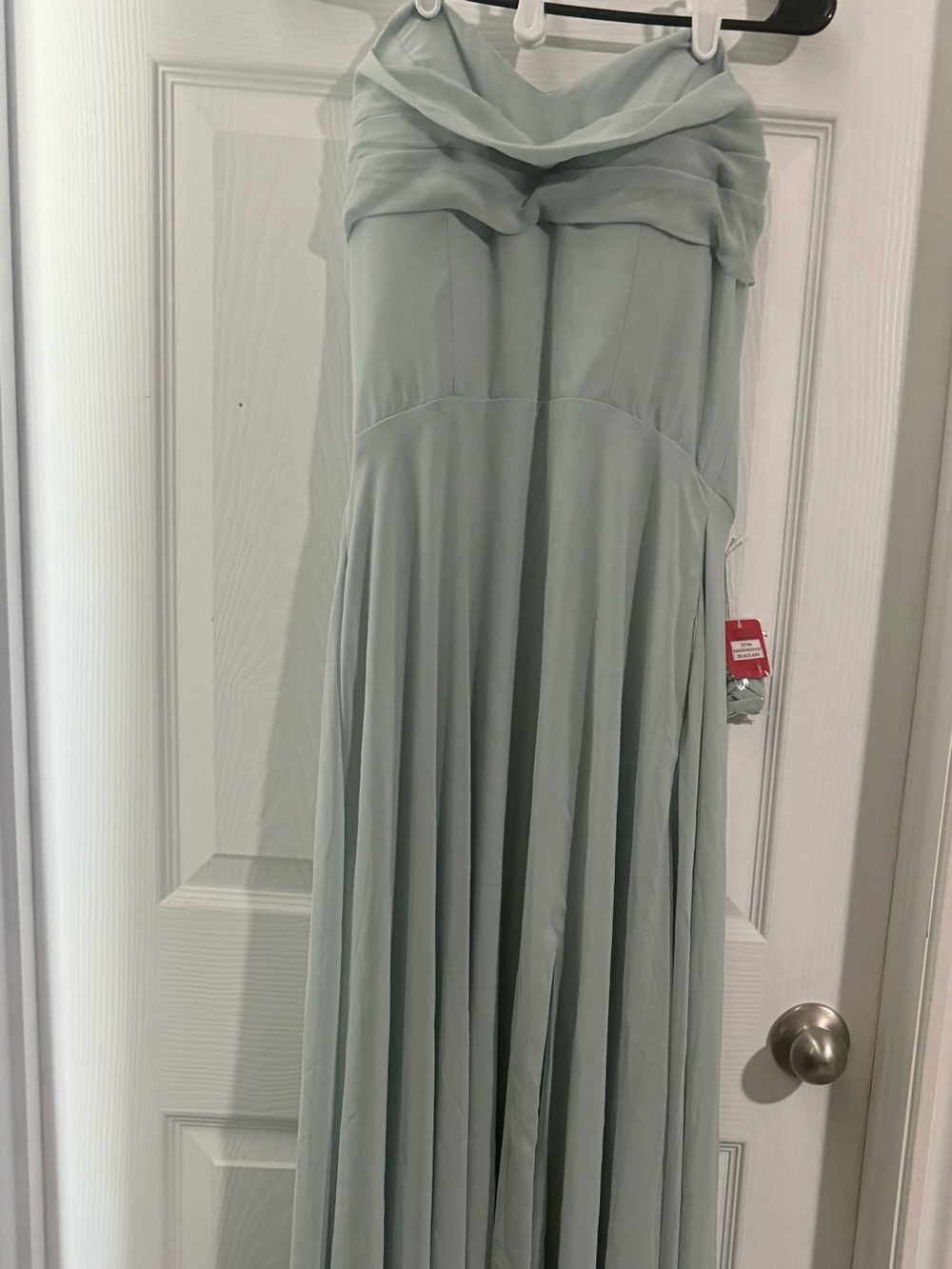 Elegant Pale Blue Women's Maxi Dress